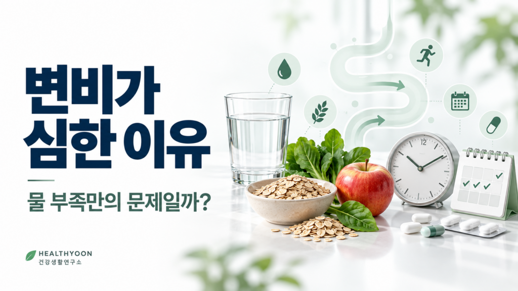 변비 원인, 딱딱한 변과 배변 습관·약물 영향